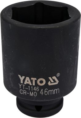 Cheie tubulară de impact lungă 46 mm 3/4" (cod: YT-1146) (cod: YT-1146)