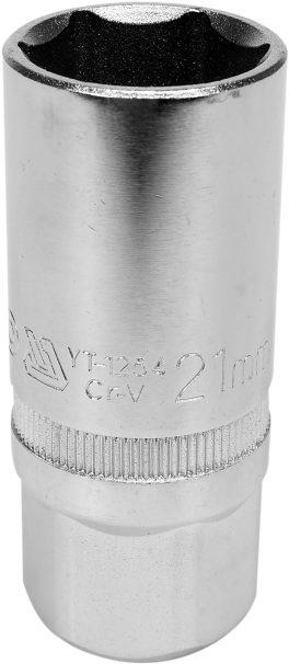 Cheie tubulară pentru bujii 21 mm 1/2” (cod: YT-1254) (cod: YT-1254)