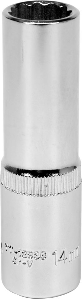 Cheie tubulară bihexagonală 1/2" 14 mm adâncă (cod: YT-12936) (cod: YT-12936)