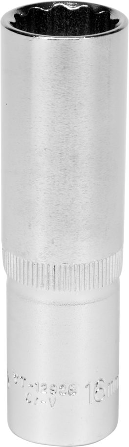 Cheie tubulară bihexagonală 1/2" 16 mm adâncă (cod: YT-12938) (cod: YT-12938)