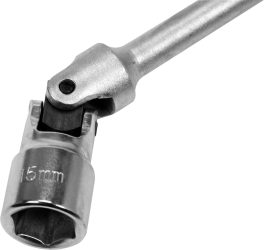 Cheie tubulară tip T cu articulație, 15 mm (cod: YT-15280) (cod: YT-15280) - imagine 2