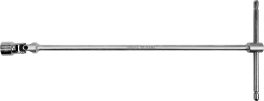 Cheie tubulară tip T cu articulație, 17 mm (cod: YT-15282) (cod: YT-15282)