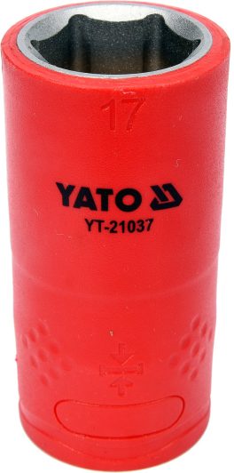 Cheie Tubulară VDE Hex.17mm, 1/2" (cod: YT-21037) (cod: YT-21037)