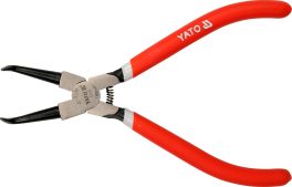 Clește seger interior vârf îndoit 180 mm (cod: YT-2139) (cod: YT-2139)
