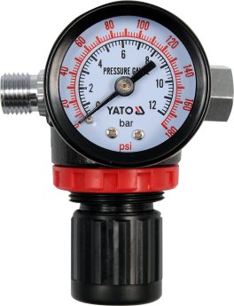 Reductor presiune cu manometru 1/4" (cod: YT-2381) (cod: YT-2381)
