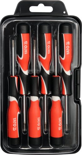 Set 6 surubelnite precizie torx T5 - T10 (cod: YT-25862) (cod: YT-25862)