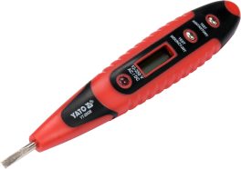 TESTER DIGITAL TENSIUNE EL. 12-250V (cod: YT-28630) (cod: YT-28630) - imagine 2