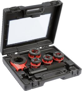SET FILIERE CU CLICHET 4 BUC 3/8 ", 1/2", 3/4 ", 1" (cod: YT-29001) (cod: YT-29001) - imagine 2