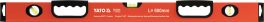 Nivelă aluminiu 1500 mm, 3 bule (cod: YT-3026) (cod: YT-3026)