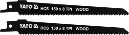 Lame fierastrau sabie 150 mm, set 2 bucati (cod: YT-33923)
