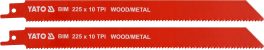 Set 2 lame pentru metal - lemn (cod: YT-33933)