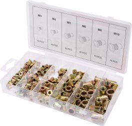 SET NITURI OTEL, M3-M10, 150 BUC (cod: YT-36481) (cod: YT-36481) - imagine 2