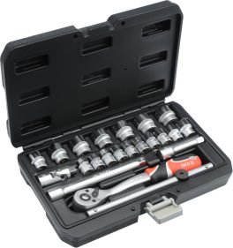 TRUSA TUBULARE, 3/8 ", 22 BUC (cod: YT-38561) (cod: YT-38561) - imagine 2