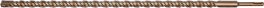 BURGHIU BETON SDS+, VARF '' X '', 16X460MM (cod: YT-4221) (cod: YT-4221)