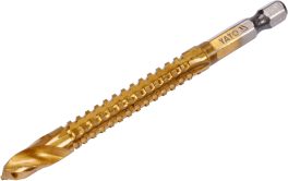 BURGHIU METAL 7,0MM HSS-TiN HEX YT-44825 (cod: YT-44825) - imagine 2
