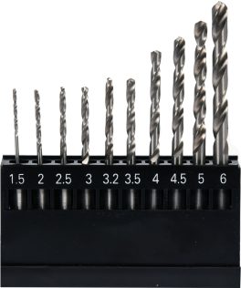 Set burghie metal hex 1.5 - 6.0mm, 10 piese(cod: YT-44888) - imagine 2
