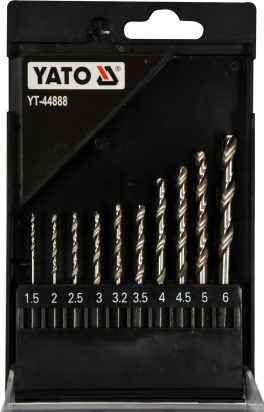 Set burghie metal hex 1.5 - 6.0mm, 10 piese(cod: YT-44888) - imagine 3