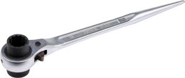 Cheie tubulară dublă cu clichet 19 - 22 mm (cod: YT-4937) (cod: YT-4937) - imagine 3