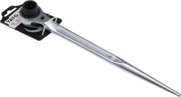 Cheie tubulară dublă cu clichet 19 - 22 mm (cod: YT-4937) (cod: YT-4937) - imagine 5
