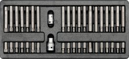 Trusa 40 imbus torx, hexagonal și spline pentru dulap(cod: YT-5538)