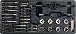 Set 35 filiere și tarozi pentru dulap (cod: YT-55465)
