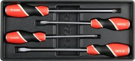 Set 4 șurubelnițe mecanice pentru dulap (cod: YT-55469)