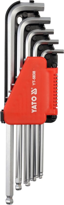 Set chei imbus hex 12 buc CR-V (cod: YT-5838)