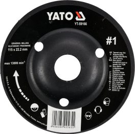 DISC RASPEL LEMN, DEPRESAT, 115X22.2MM, NR1 (cod: YT-59166)