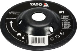 DISC RASPEL LEMN, DEPRESAT, 125X22.2MM, NR1 (cod: YT-59168) - imagine 3