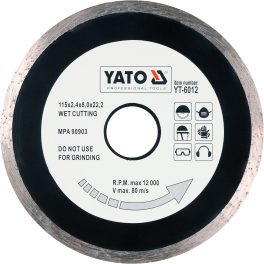 Disc diamantat EN 115 mm (cod: YT-6012)