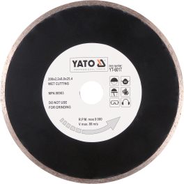Disc diamantat continuu 200 x 25.4 x 2.2 mm (cod: YT-6017)