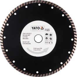 Disc diamantat turbo 230 mm (cod: YT-6025)