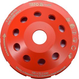 Disc cupă diamantat 125 mm (cod: YT-60322)