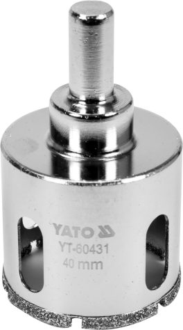 Carotă diamantată plăci ceramice 40mm (cod: YT-60431) - imagine 2