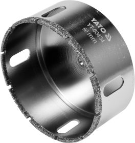 Carotă diamantată plăci ceramice 80mm(cod: YT-60434)