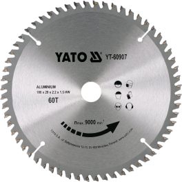 Disc circular lemn 180 x 20 x 2.2 mm 60 dinți (cod: YT-60907)