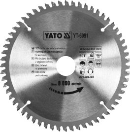 DISC FIERASTRAU CIRCULAR DIN WOLFRAM, PENTRU DEBITAT ALUMINIU 200X30X60 MM (cod: YT-6091)