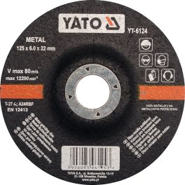 DISC SLEFUIT METAL 125X6X22 MM (cod: YT-6124)