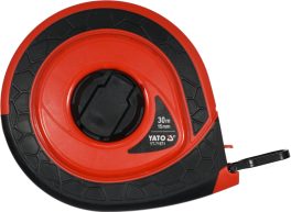 Ruletă bandă fibră sticlă 30m x 15mm (cod: YT-71571)