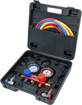 Trusă verificare și încarcare instalații aer condiționat (cod: YT-72990) - imagine 2