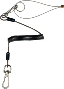 Cablu de siguranță de lungimea 1.5 m (cod: YT-74009) (cod: YT-74009)
