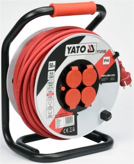 Prelungitor pe tambur 50 m, 16A (cod: YT-8108) - imagine 3