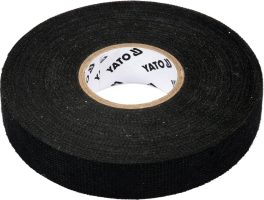 Bandă izolatoare panză 19 mm x 25 m (cod: YT-81501)