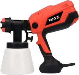 Pistol de vopsit electric 600 W cu duza 1.5 - 2.6 mm ,1 l/min (cod: YT-82553) - imagine 2