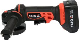 POLIZOR UNGHIULAR 18V, CU 2 ACUMULATORI (cod: YT-82828) - imagine 2