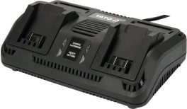 Încărcător dublu pentru acumulatori 18 V (cod: YT-82849)