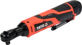 Antrenor cu acumulator 3/8" de 12 V, 45 Nm și tubulare (cod: YT-82902) (cod: YT-82902)