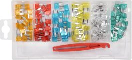 Set 121 siguranțe auto mini (cod: YT-83143)