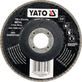 Disc șlefuit 125 mm P100 (cod: YT-83275)