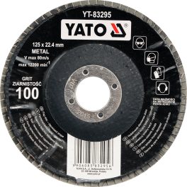 Disc șlefuit 125 mm P100 (cod: YT-83295)